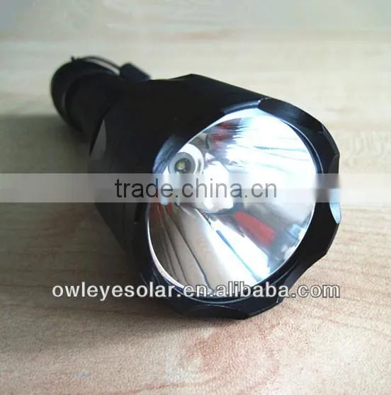 Strong light torch/ rechargeable LED flashlight/police led torch flashlight