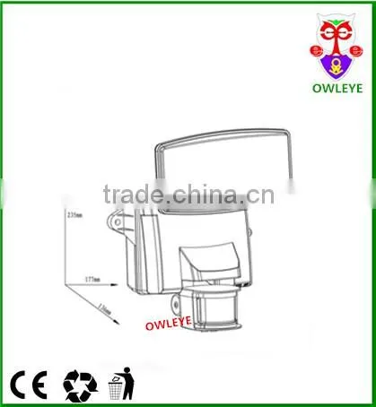 80 pcs high power motion sensor led solar light