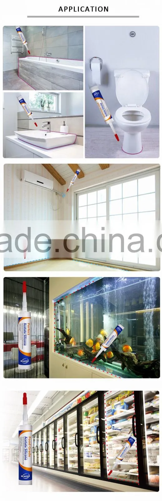Home Appliance rtv 2 silicone for insulating glass