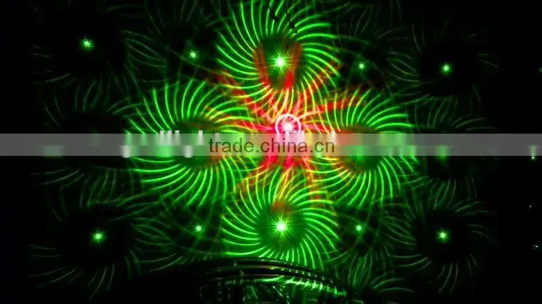 Twenty four patterns karaoke mini laser stage lighting made in China