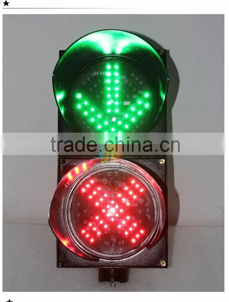 China supplier 200mm Driveway Roadway Stop and Go Traffic Signal Light