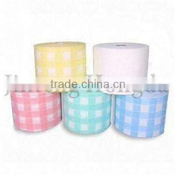 Comfortable Spunalce Nonwoven Towel Rolls