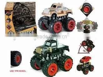 Plastic 4 Wheel Drive Friction Car For Child