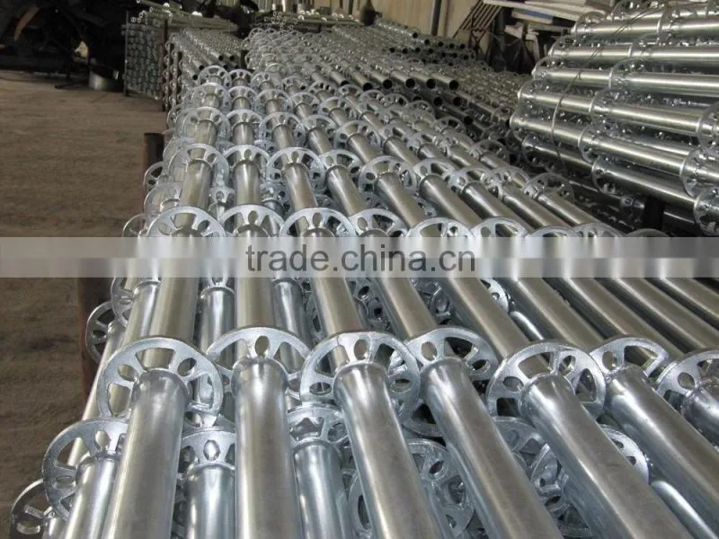 Scaffolding accessories ringlock vertical part rosette & ledger part end