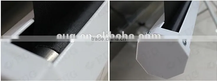 new design 3d projector screens / holographic portable rear projection with folding screen