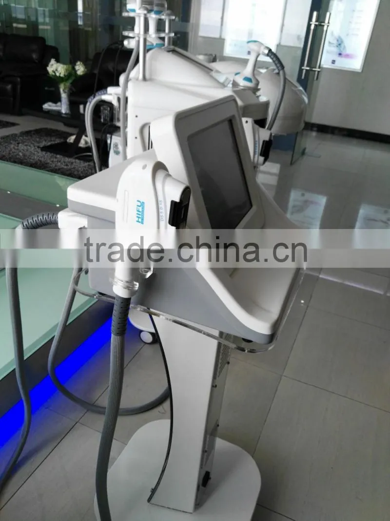 F-029 Double-Handle hifu ultrasound Face lift/ wrinkle removal machine factory price