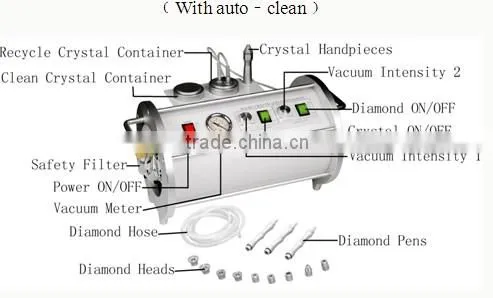 On sales GTO brand whole sales priceMicro crystal and Diamond microdermabrasion for scar removal and skin care with CE approved
