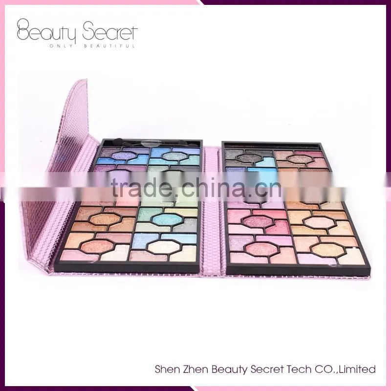 Cardboard eyeshadow palette long lasting eyeshadow with bag