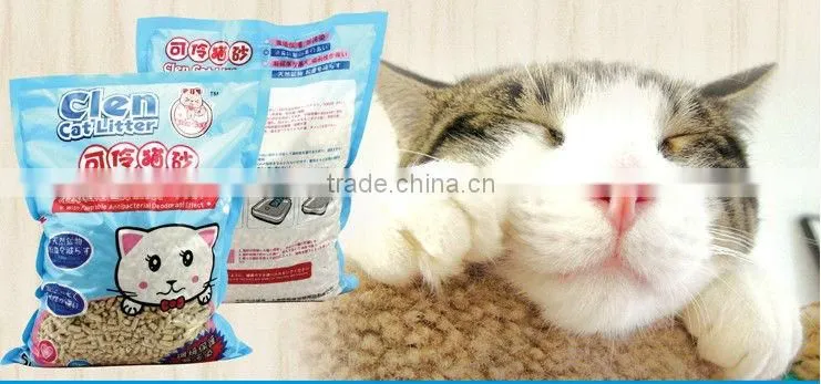 wood pellet cat litter