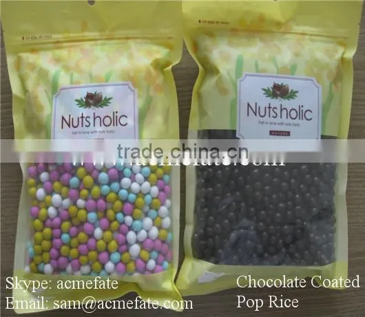Halal/HACCP Wholesale Chocolate Coated Pop Rice