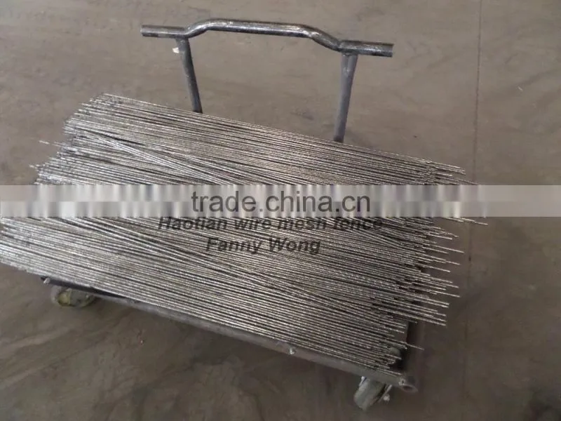 hot sale black flat welded wire mesh panel fence panel construction panel