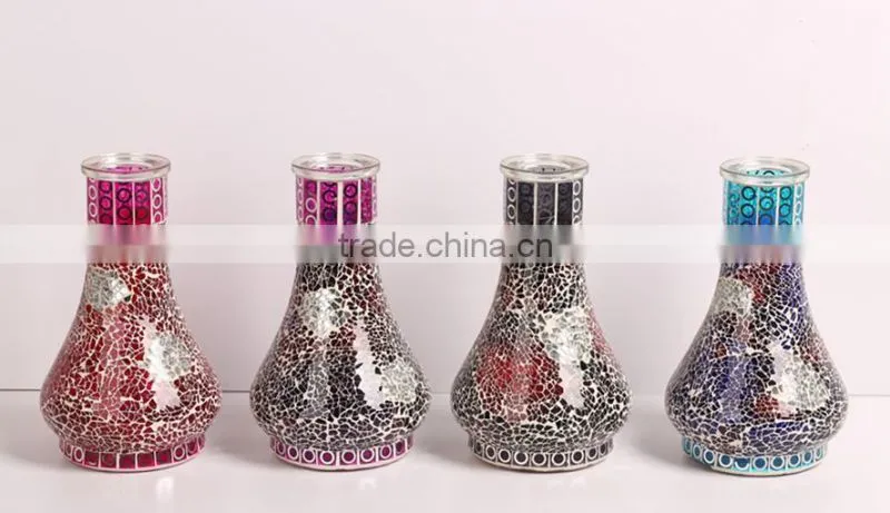 crystal hookah pipe shisha fancy mosaic hookah