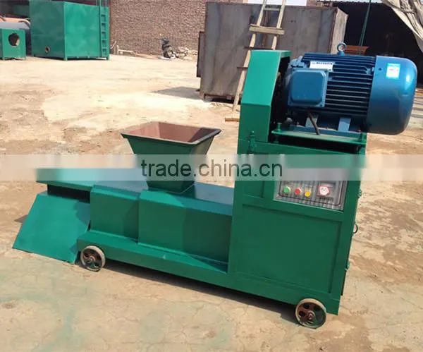 CE approved cow dung briquettes making machine with high quality