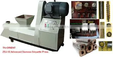 Biomass briquette machine with ZBJ-10-50,60,70,80