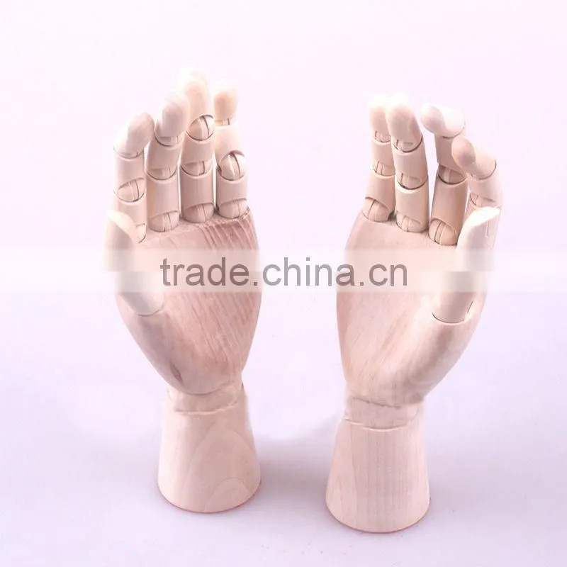 Flexible art wooden hand/ model hand for art