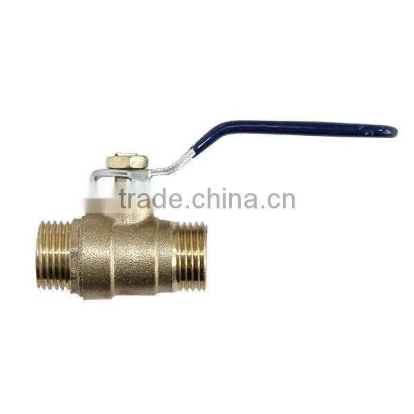 iLot Ball valve, Brass, 14*1.5mm female thread x male thread NPT