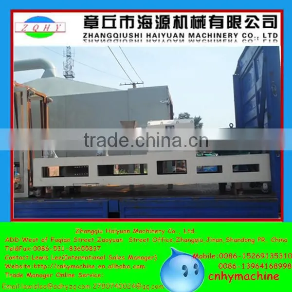 Zhangqiu Haiyuan snack food double extruder machine with CE/ISO Certificate