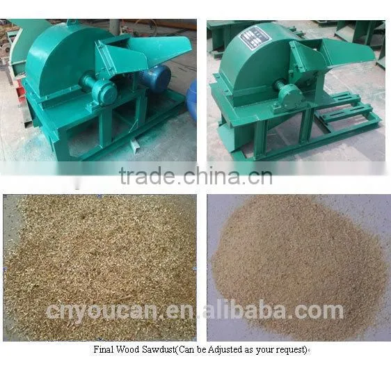 Stable Performance CE approved diesel wood shaving maker