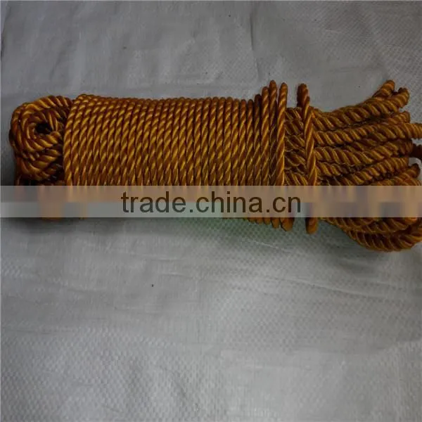 PE Rope 3- strands in black or white color