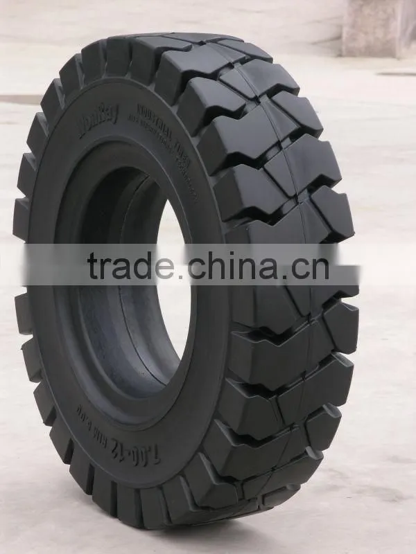 rubber wheels 4.00-8, 4.00-8 solid tires for scissor lift