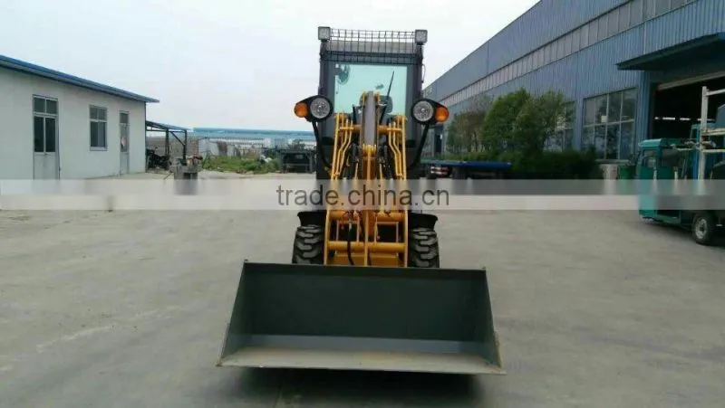 AS908 electri carticulated mini wheel loader for sale Hydraulic 4x4 drive axles