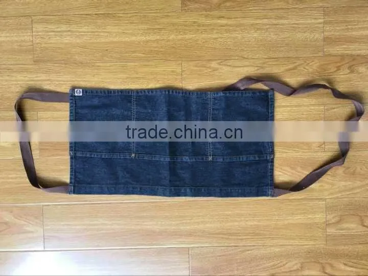 Reusable Denim Material and Kitchen Apron Type Denim Apron Bartender Apron