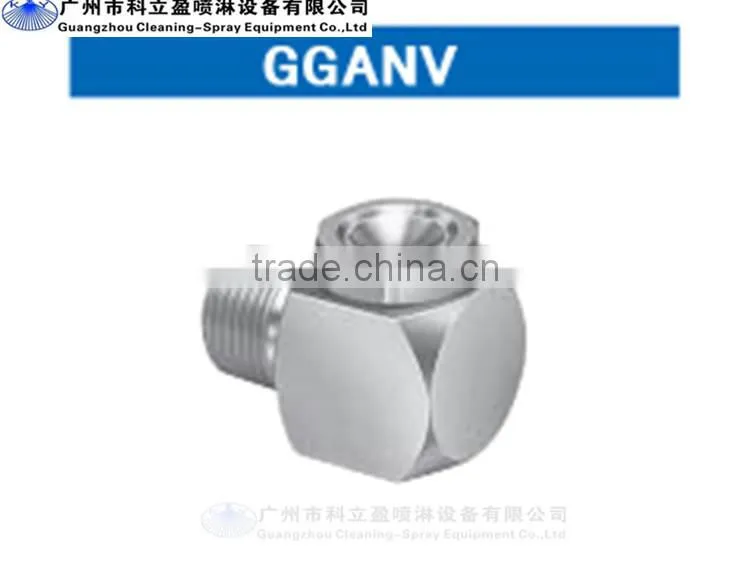 1/4 GGANV full cone spray nozzle to remove waste
