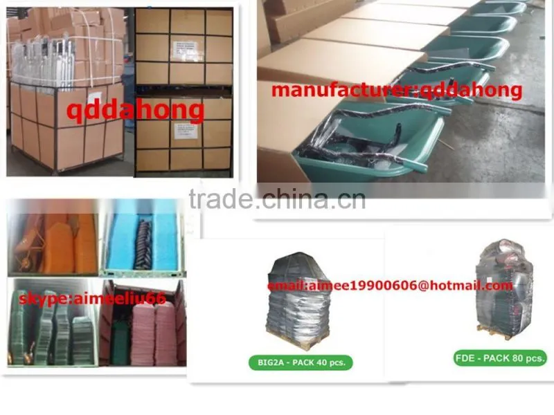 Labor Saving One Wheel plastic Wheel barrow factory in china