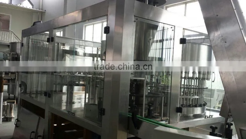 PET Bottled 10000BPH 3 in 1 Purified Water Filling Machine