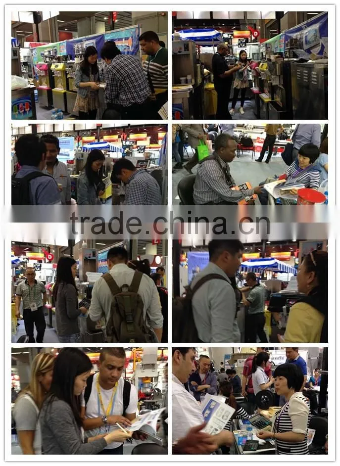 Rainbow soft serve ice cream machine,commercial soft serve ice cream machine(ZQR-6250)