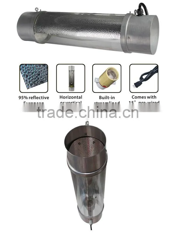 8 Inches(200mm) Cooltube No Wings Hydroponics Air-cooled Reflector