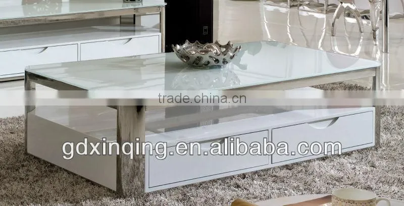 Hot Sale Easy Installation Glass Coffee Table C353