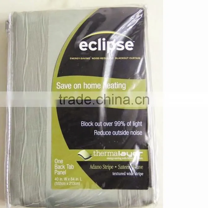 One single layer curtain stocklot