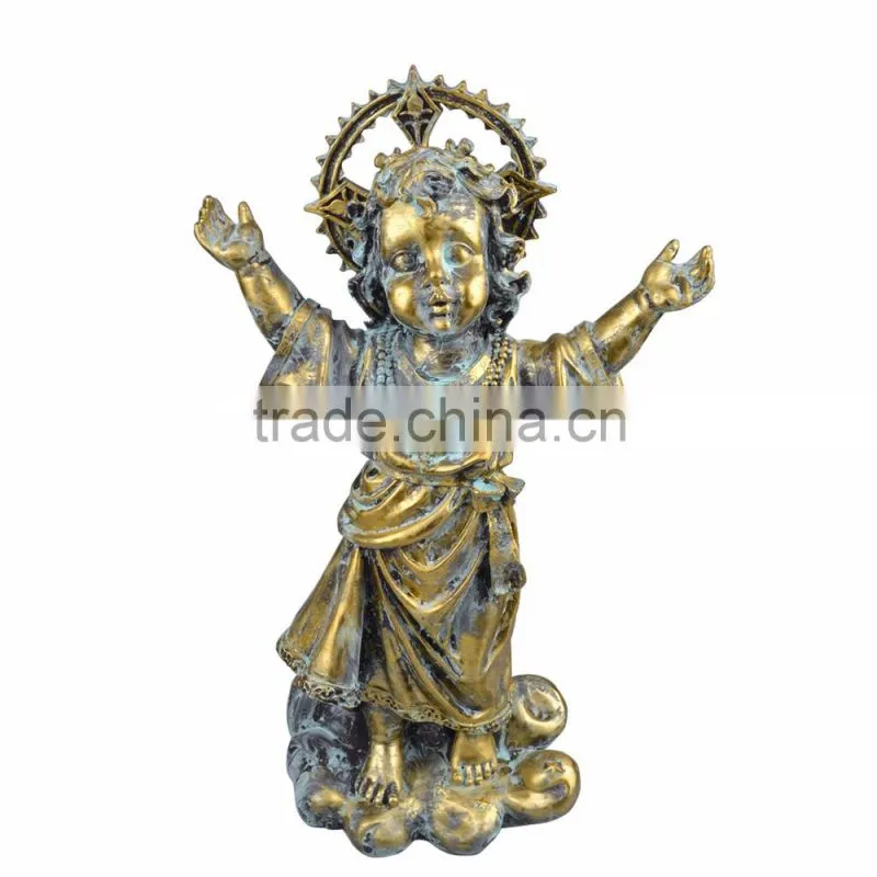 Religious act church decoration antique holy baby jesus statue for sale