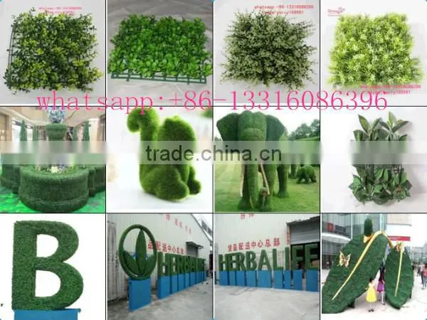 manufacturer artificial hedge garden decoration fence artificial green wall