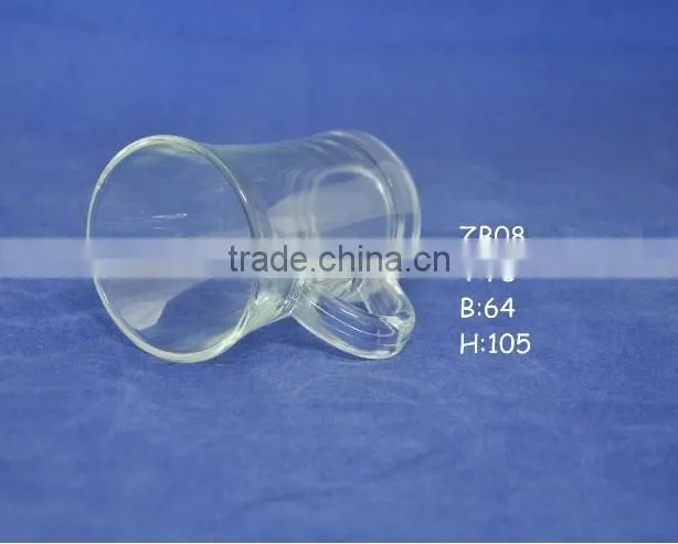 Hot summer one handle musical glass coffee mug