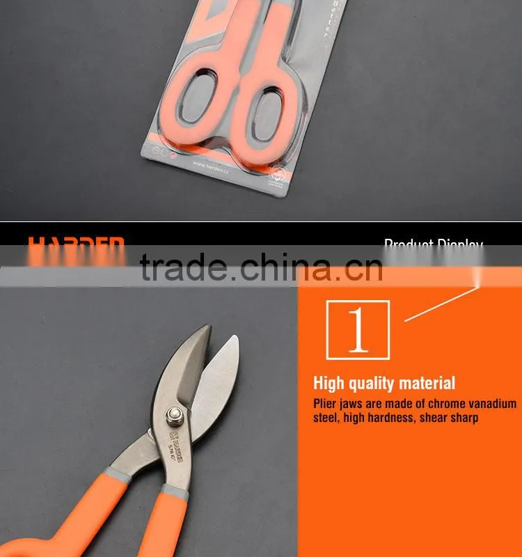 Exported Good Quality Straight Pattern Tinsnips Hand tools Germany Type Tin Cutter