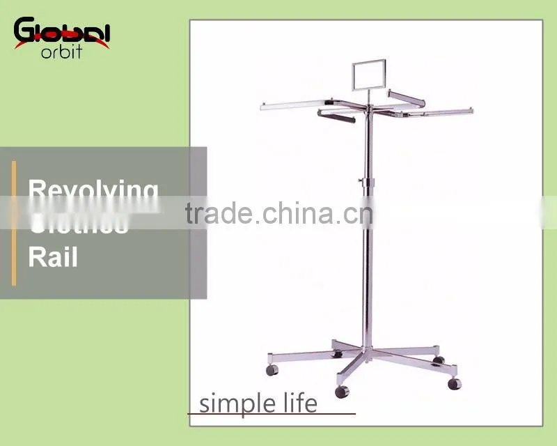 Durable Heavy Duty Shop Hanging Display Fixture Metal Circular Display Rail
