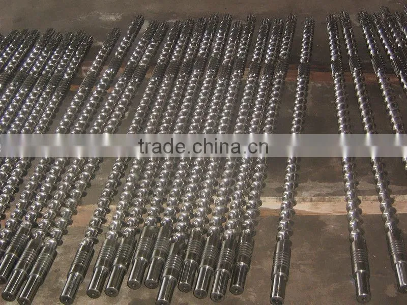 Extrusion single screw and barrel (for HDP, LDPE,LDPE film),single screw for blowing film extruder