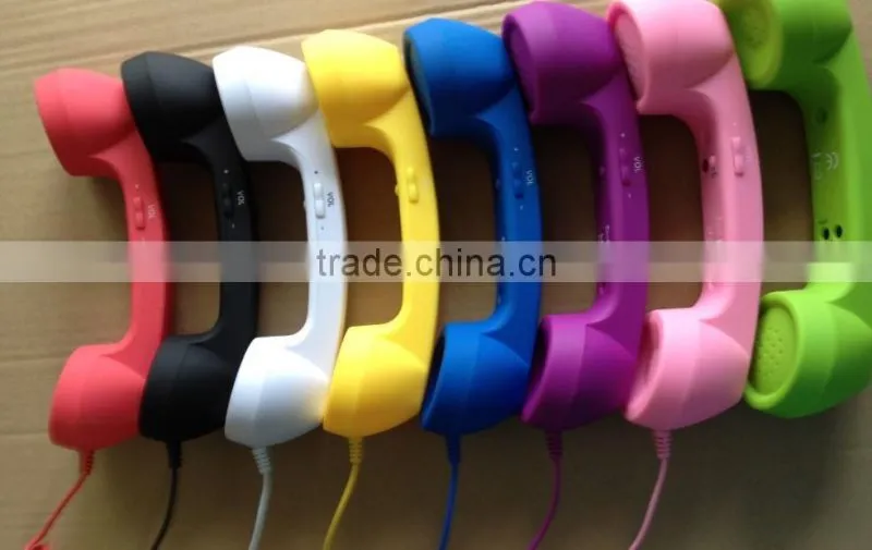 Anti-radiation Bling Retro Cellphone Handset for Iphone and Smartphone