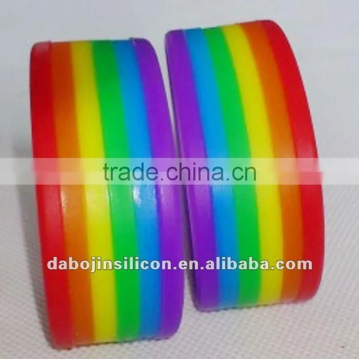 Ecuador country flag silicone fashion wristbands