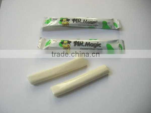 Halal Coconut Flavoured Chew Soft Candy
