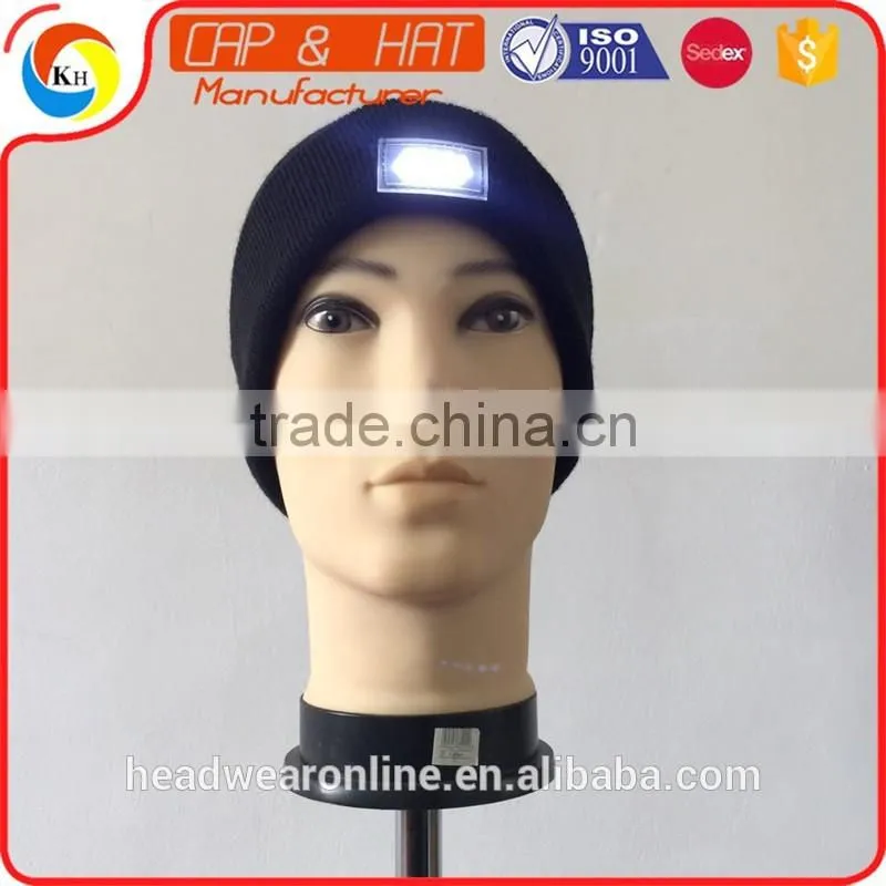 Winter Warm Led Light Beanie Hats Caps Cheap Price