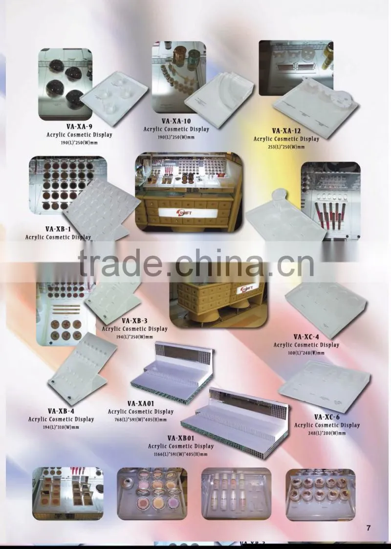 cosmetics display stand