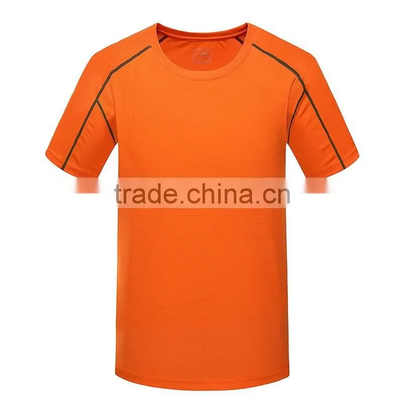 hot sale plain women/ladies blank 100%polyester sport dry fit summer t-shirts