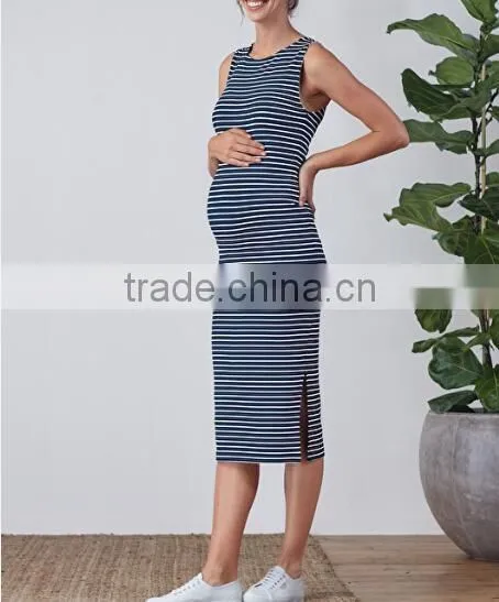 Latest western pregnant design maternity women dresses