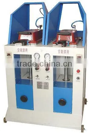 plastic cover making machine/LZ-Double-head Cover Type Attaching Machine