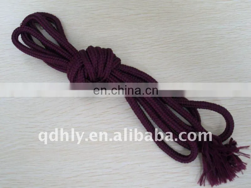 1cm bright red cotton rope