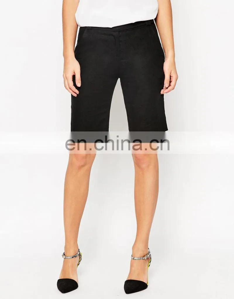 Knee Length Linen City Short Neoprene Slimming Shorts