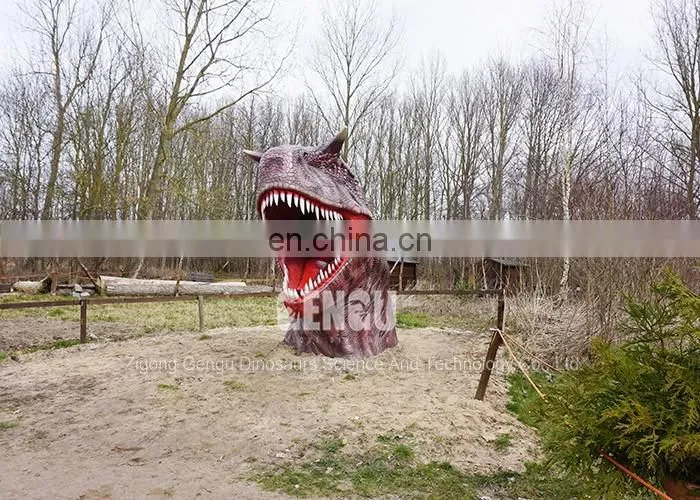 Amusement park adult dinosaur head for sale